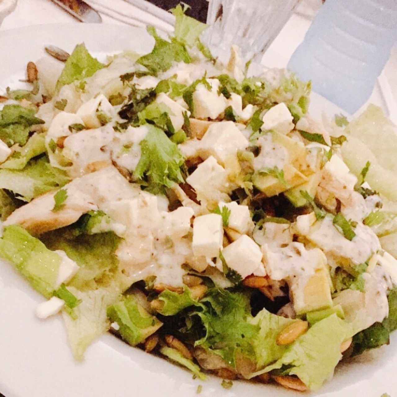 ensalada aguacate pepitoria