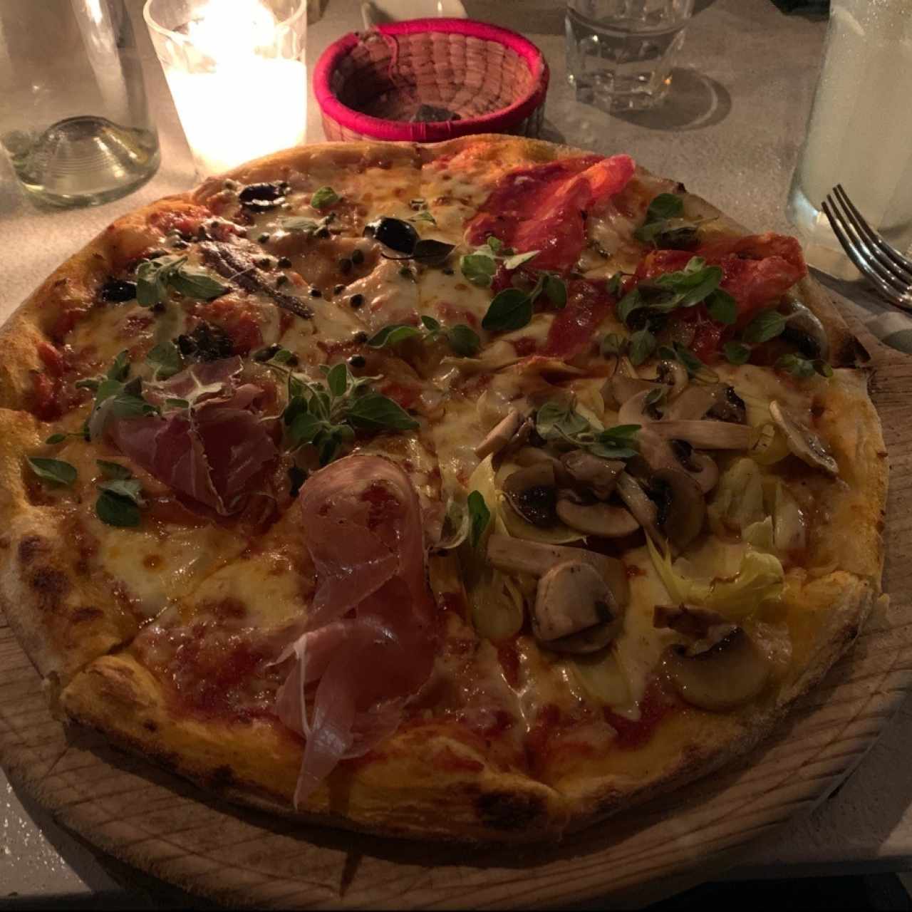 Pizza 4 stagioni Med. Q.98