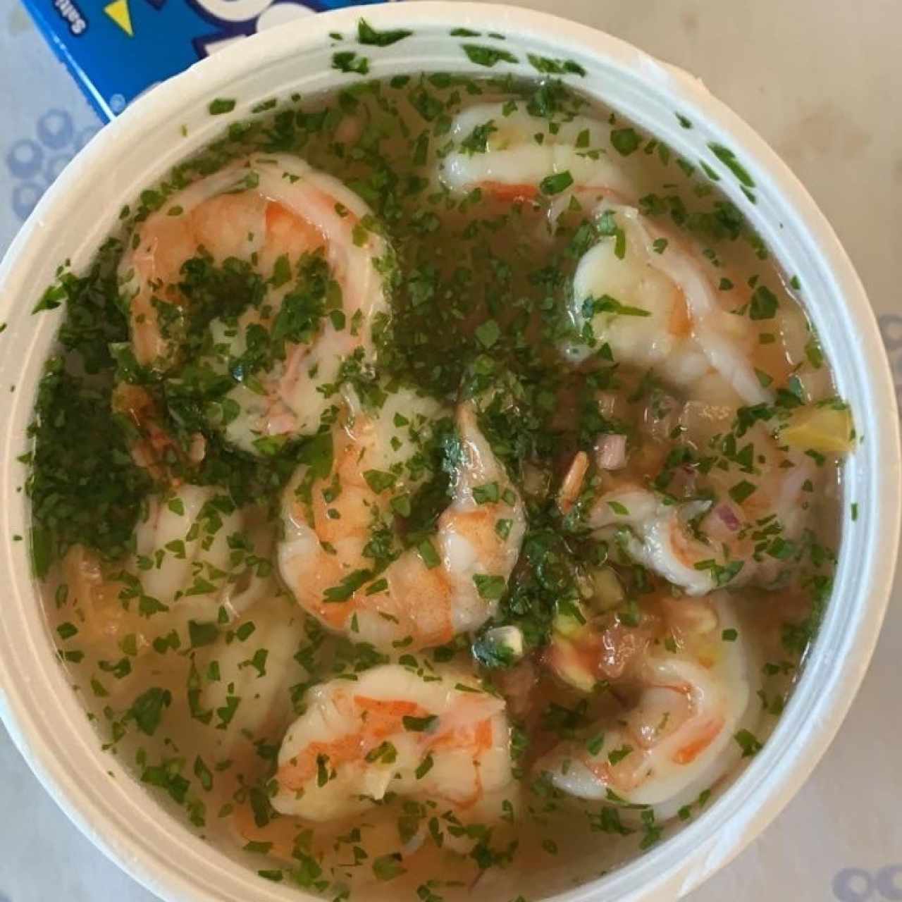 ceviche de camaron
