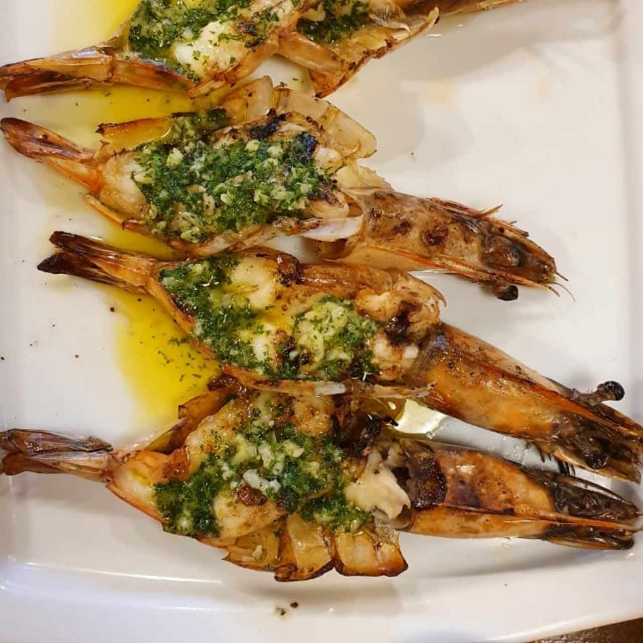 Camarones al ajjillo