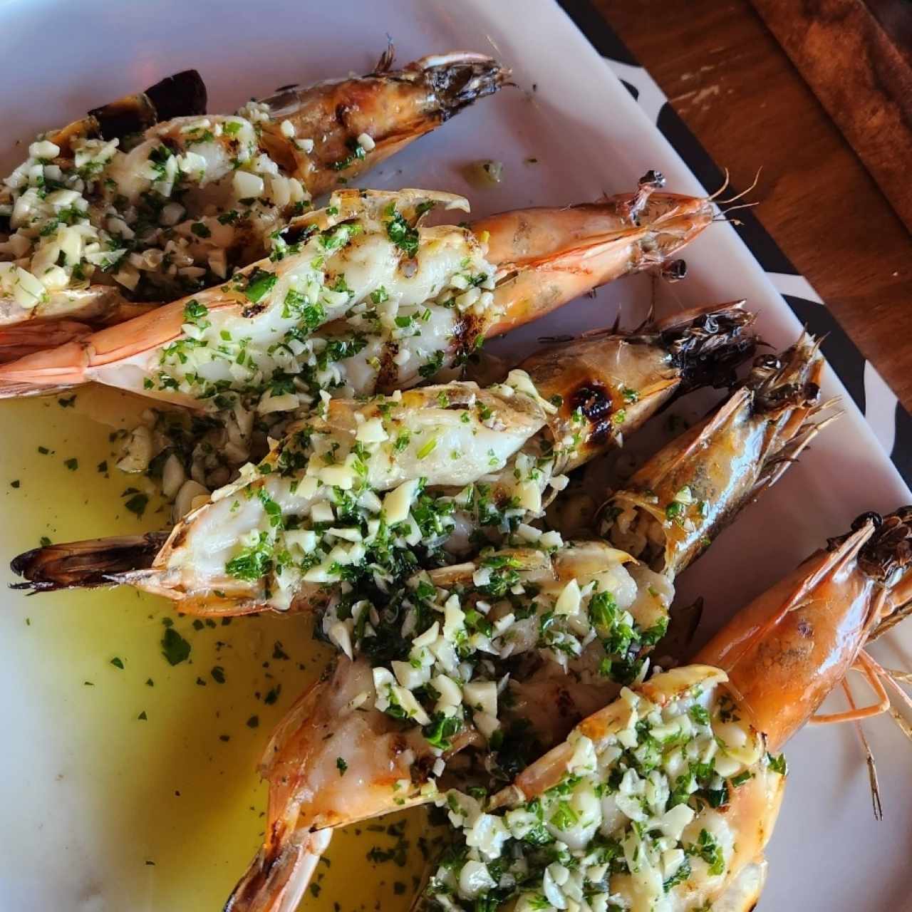 Camarones al ajjillo