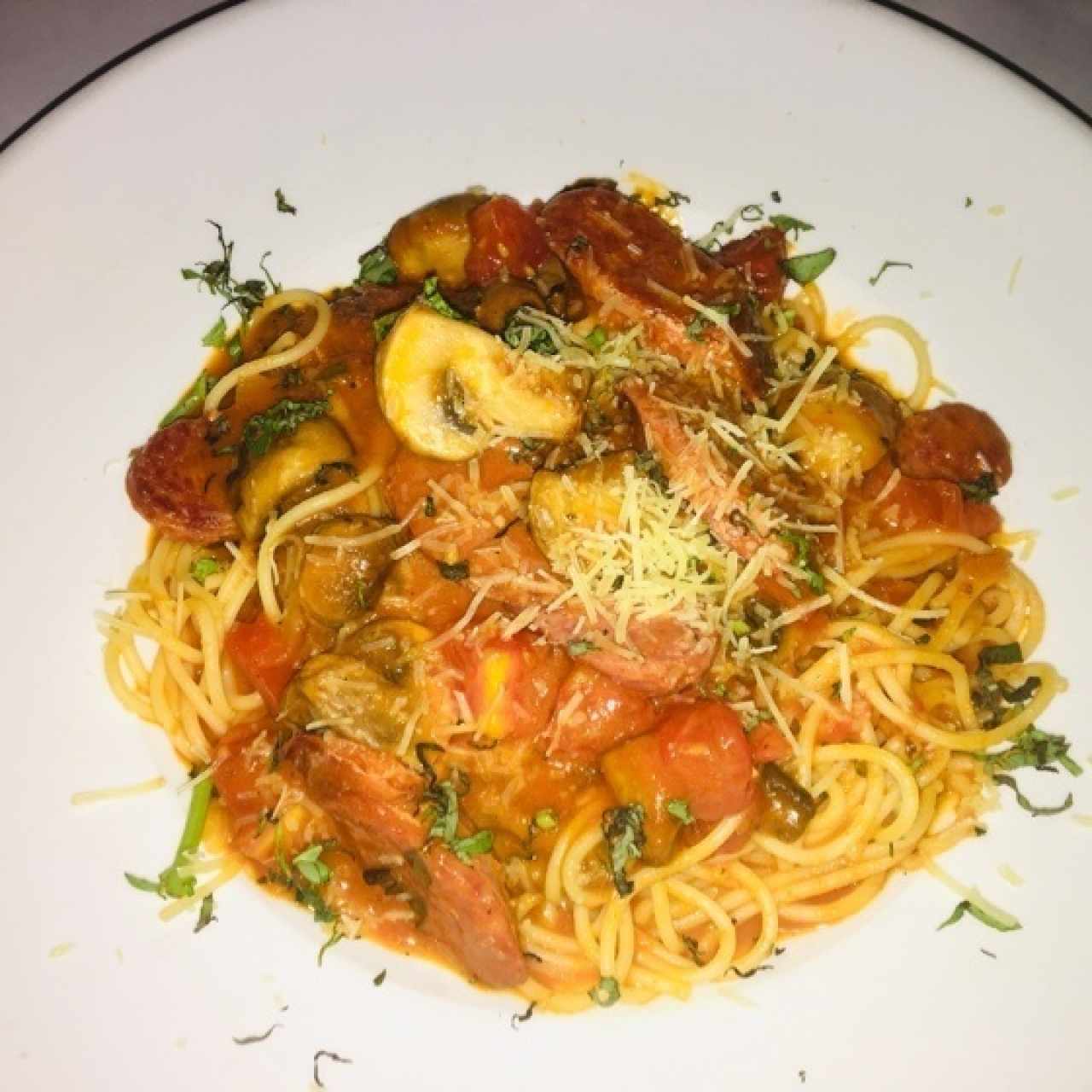PASTA TRADIZIONALE - SPAGHETTI ALLA BOSCAIOLA