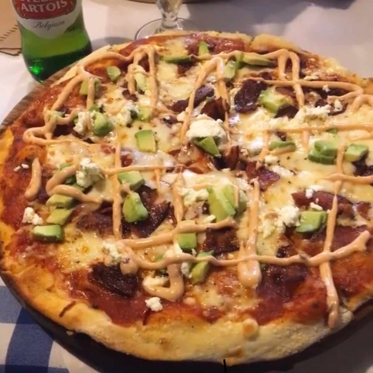 Pizza chipotle