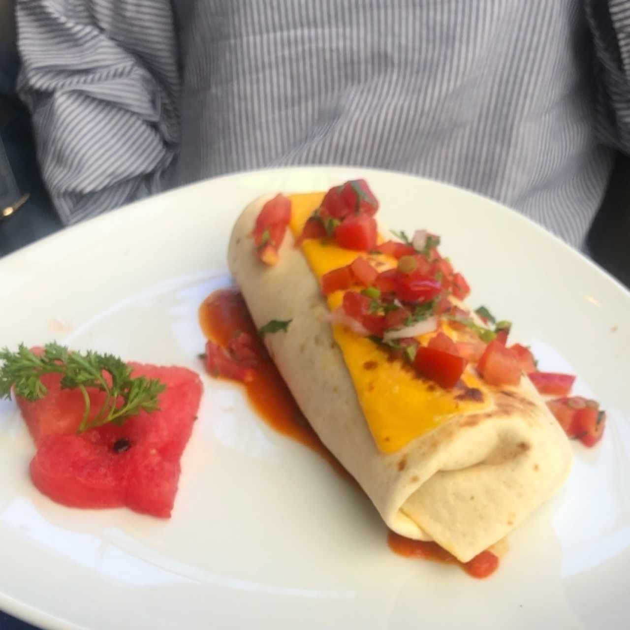 Burrito Chapin. 