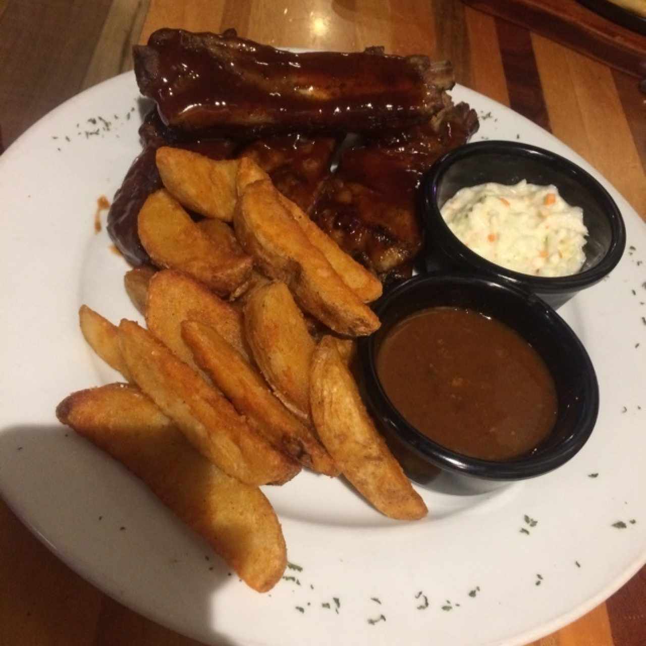 costillas barbecue