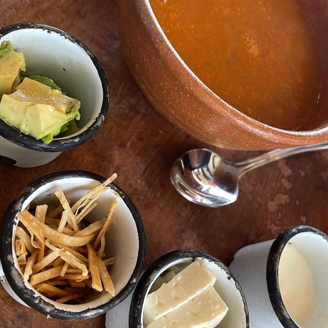 Sopa de tortilla 