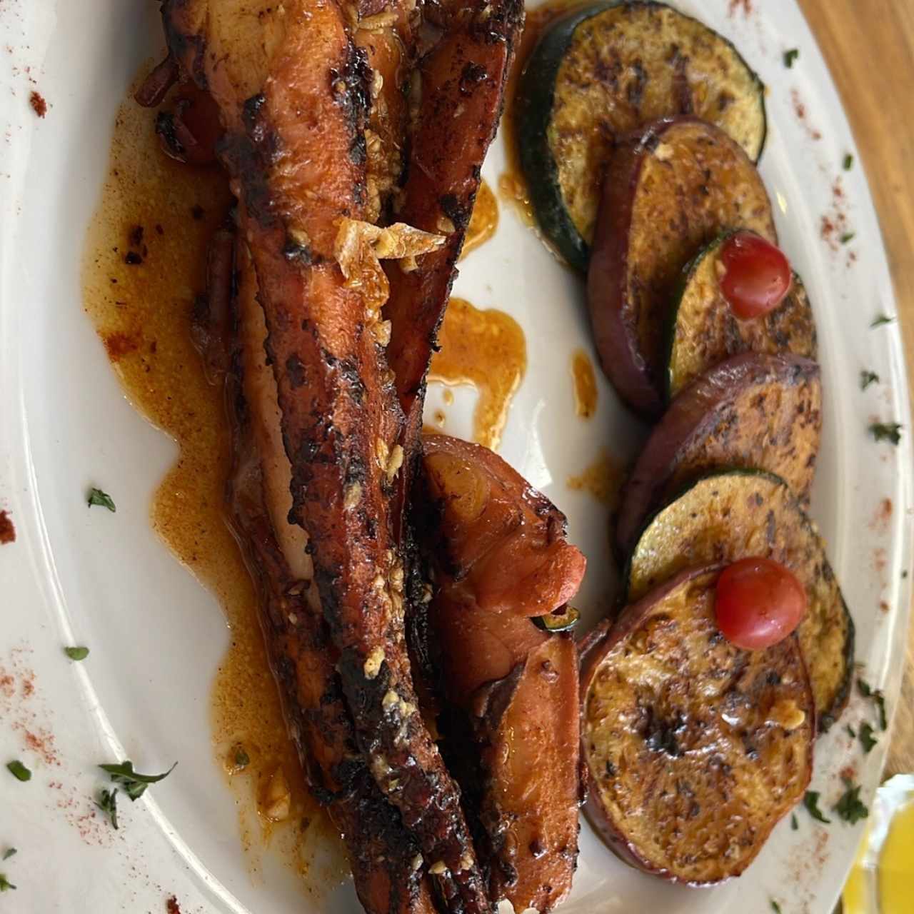 Pulpo al ajillo