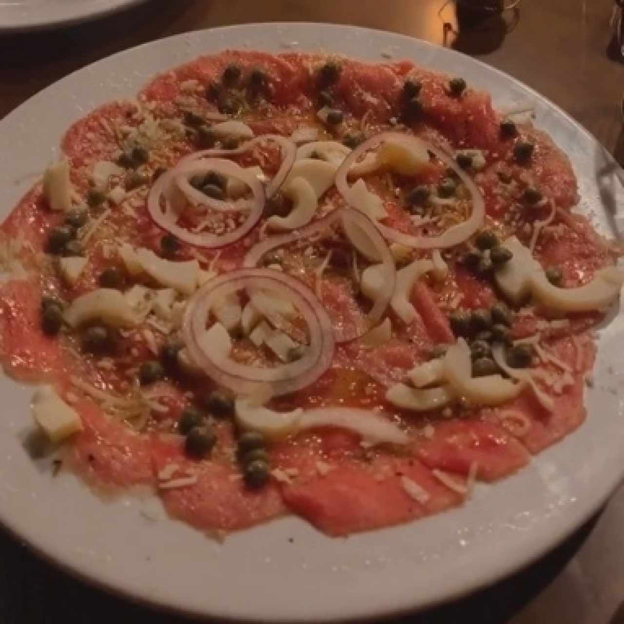 Carpaccio de lomito