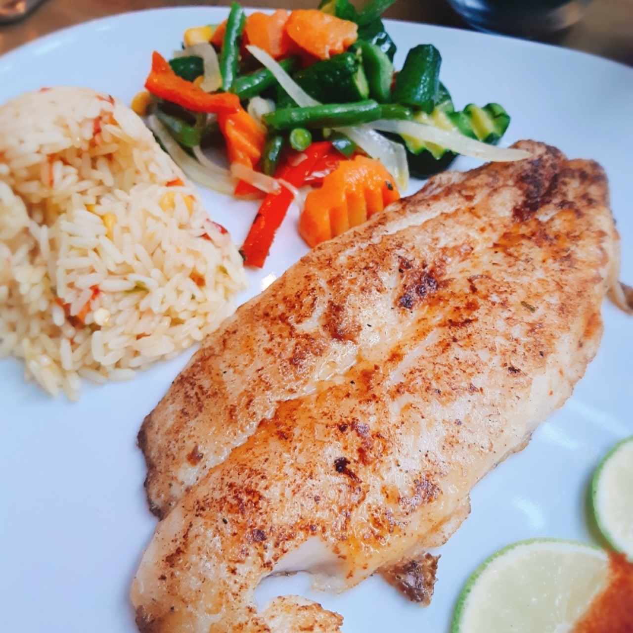pescado al limon