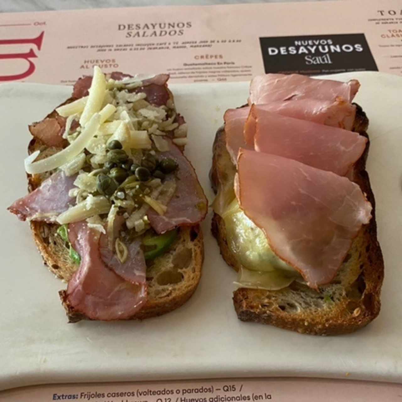Toasts Fancy (Polanco y Gorgonzola)
