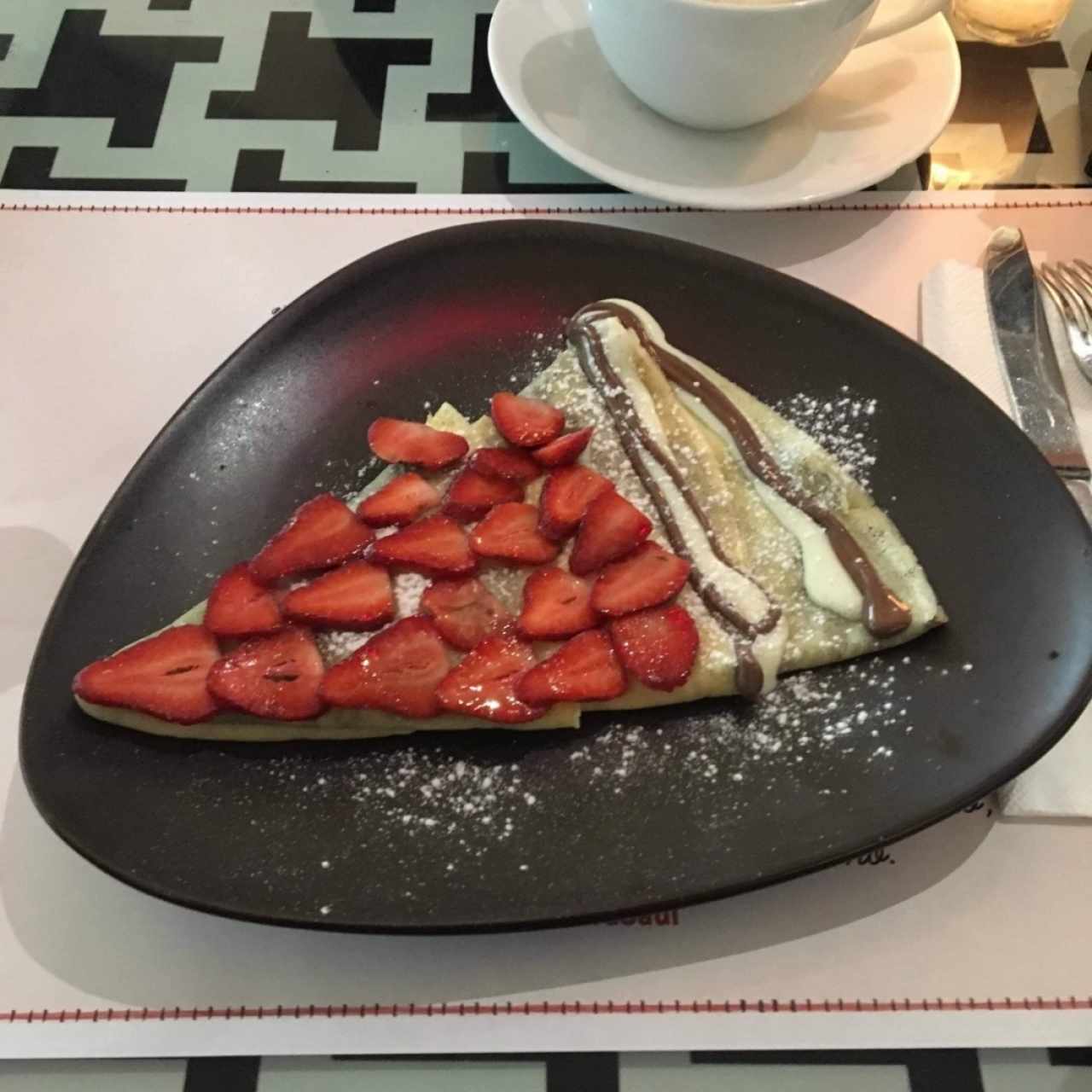 La Crépe Saúl con Nutella