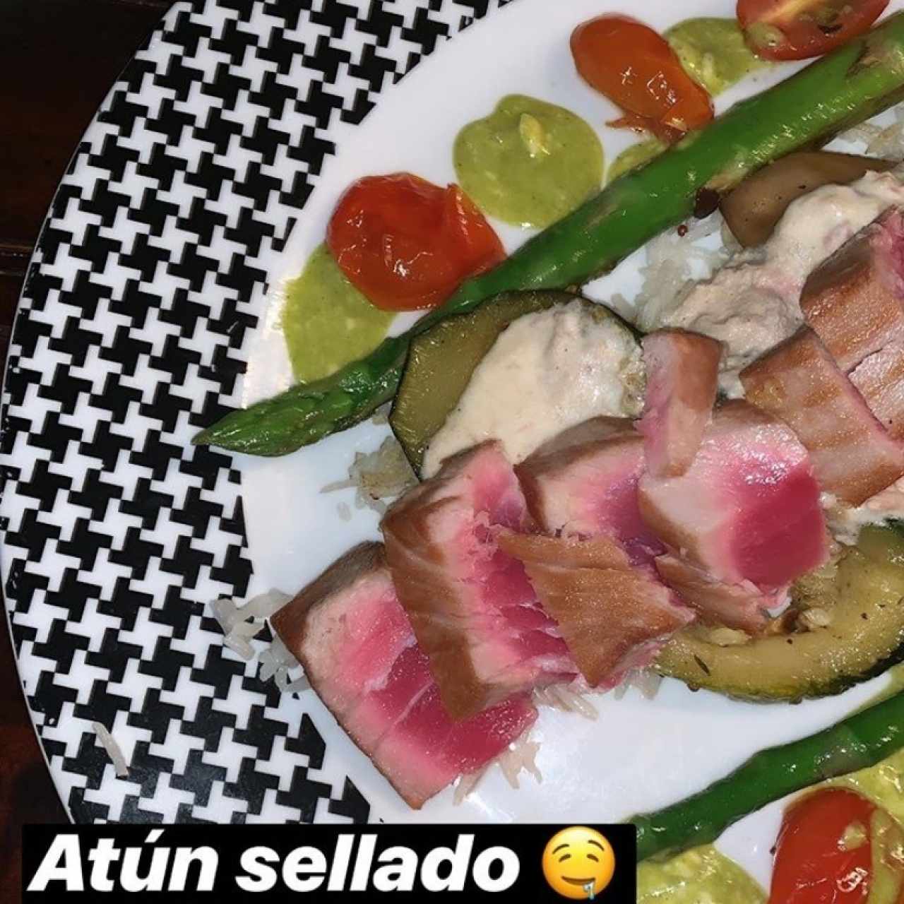 Pescado - Atún Fresco Asado