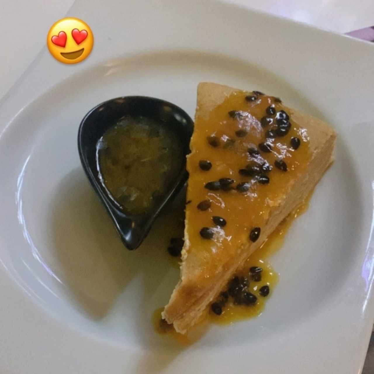 Maracuya mil crepes cake