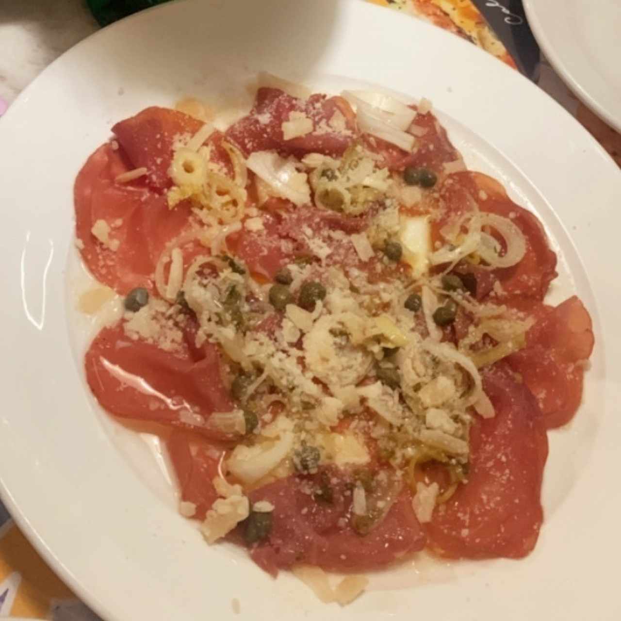 Carpaccio de lomito
