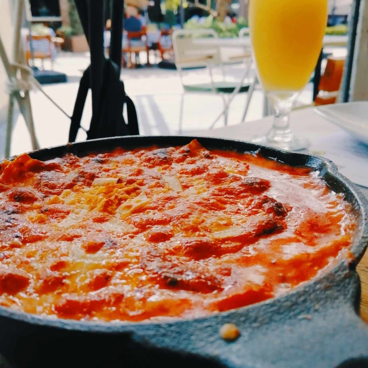 Lasagna al Horno de Leña