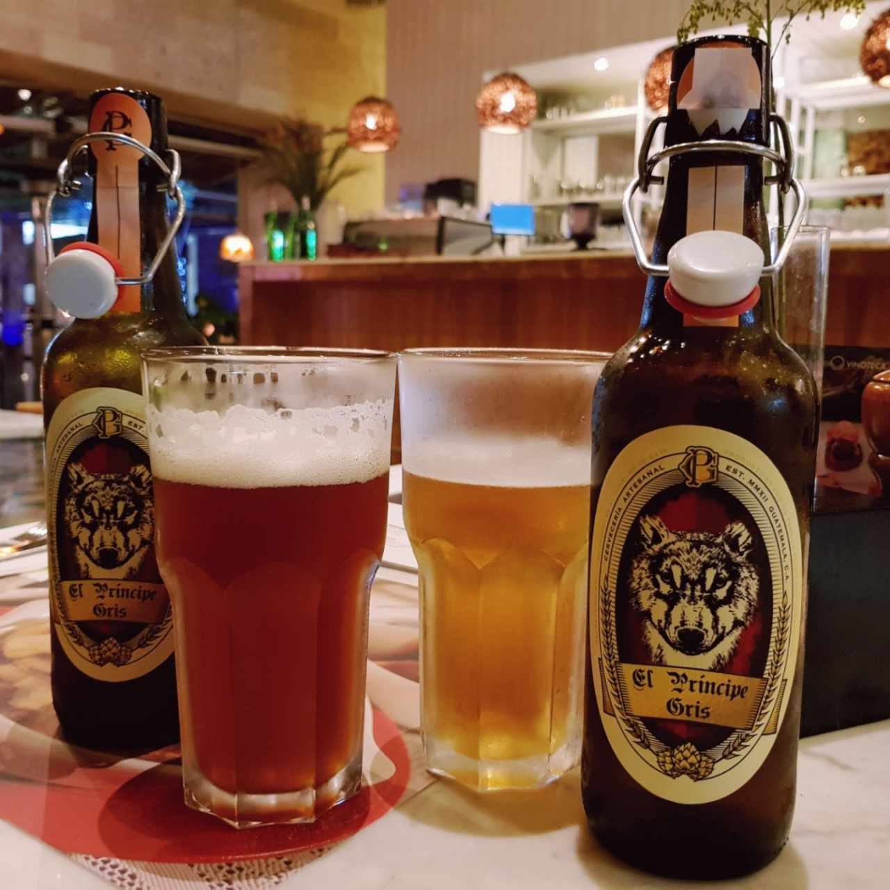 Cerveza artesanal El Príncipe Gris