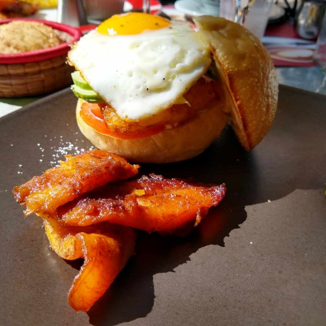 Hamburguesa de hashbrown
