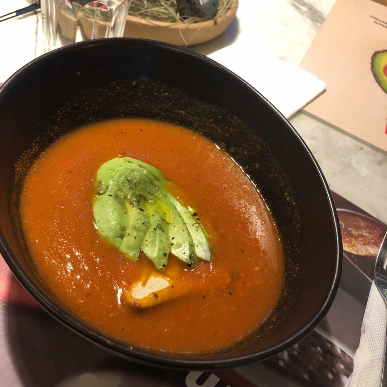 Sopa de Tomates Asados