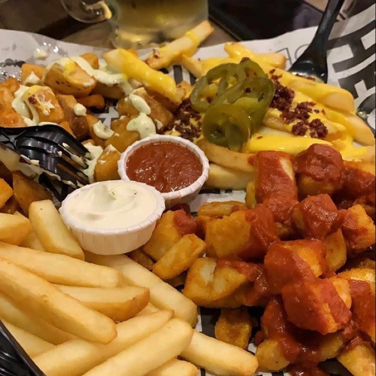Aperitivos Especiales - Sampler de Patatas