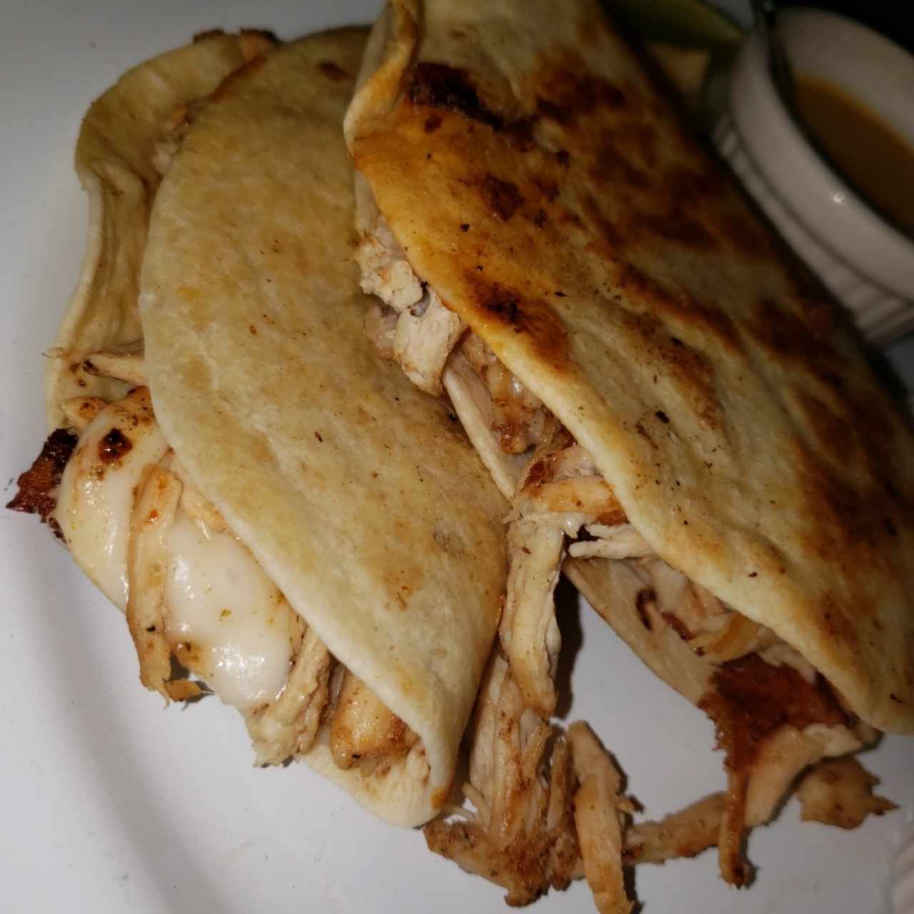 Gringas de Pollo Asado