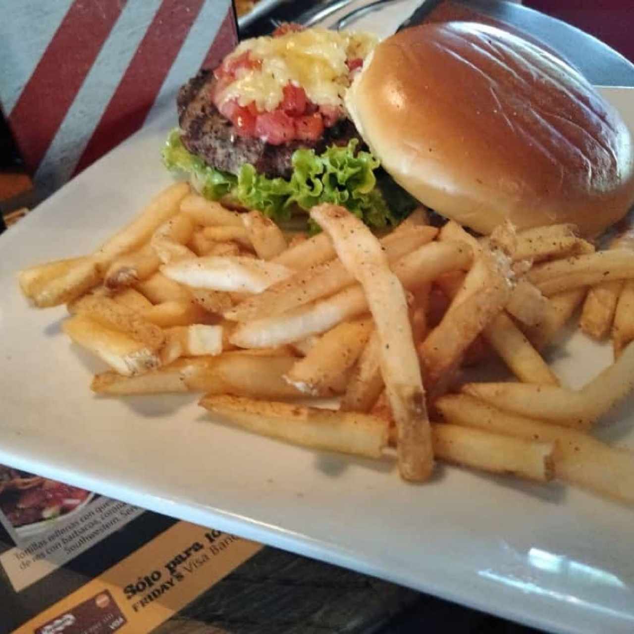 Lunch - Bruschetta Burger