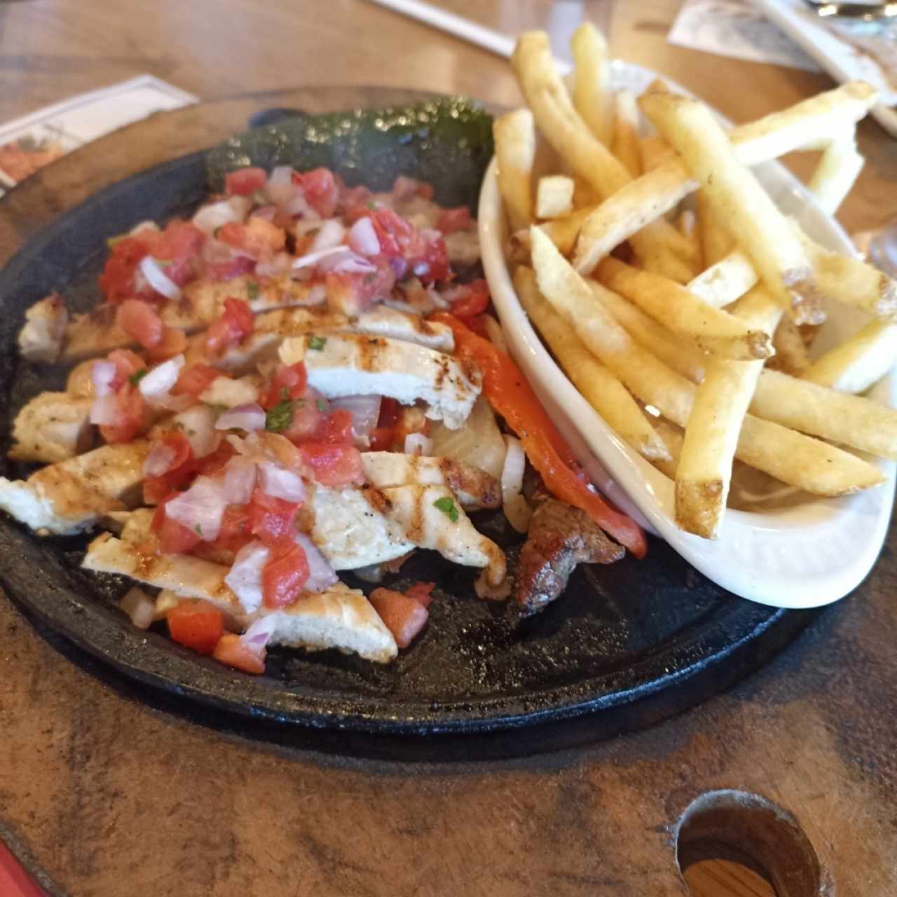 Friday's Sizzling Combo Fajitas