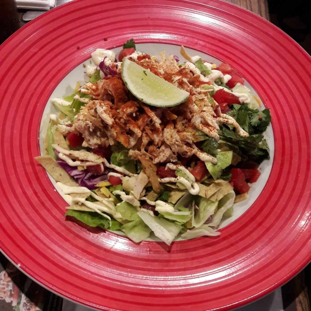 Ensalada Yucatán Chipotle.