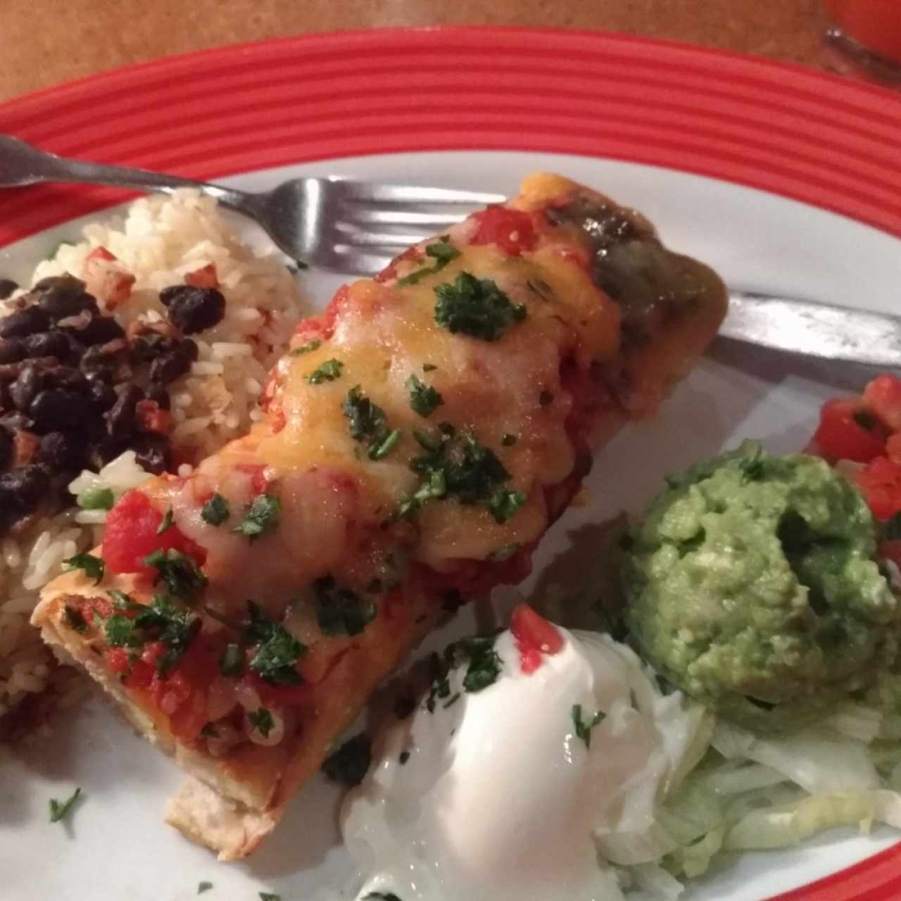 chicken chimichanga 