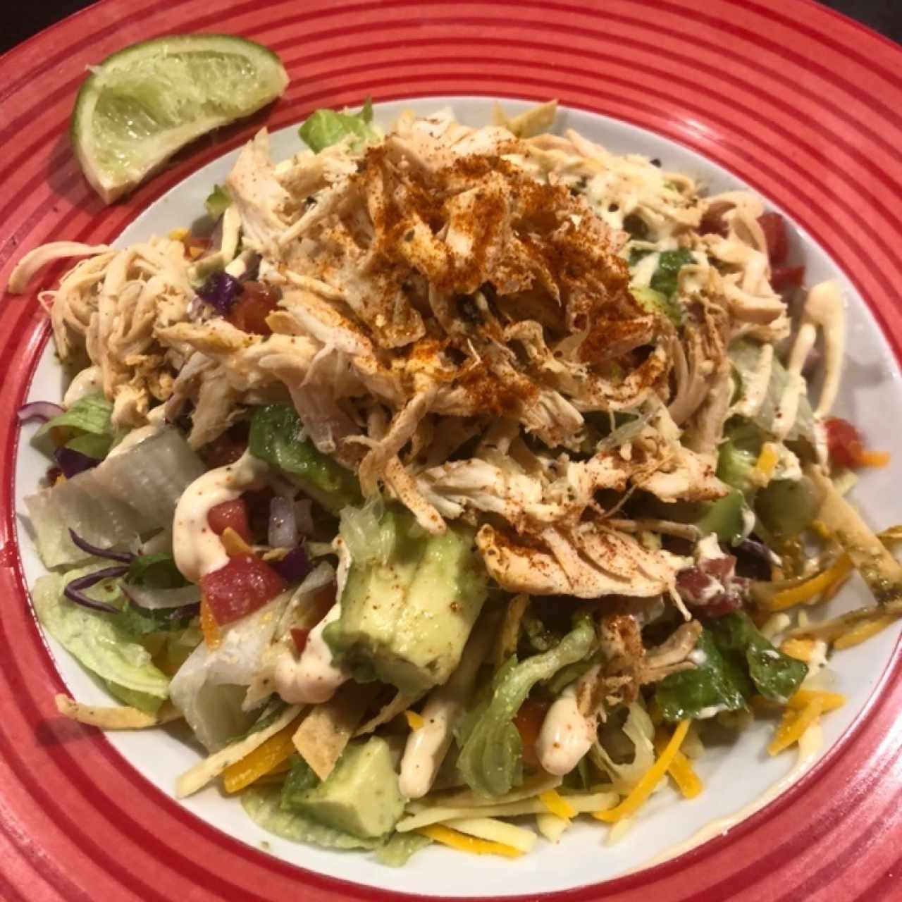 Chipotle Yucatan Chicken Salad