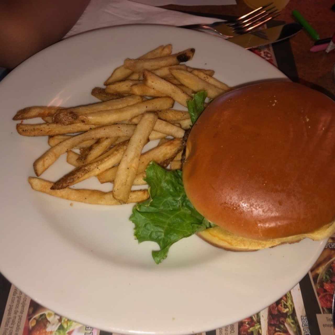 Entrees - Kids Burger