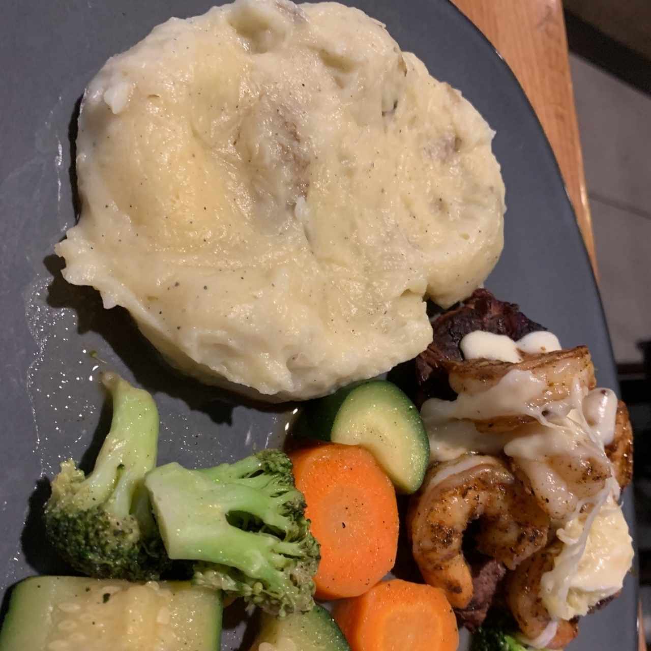 Shrimp N Parmesan Steak 7 OZ