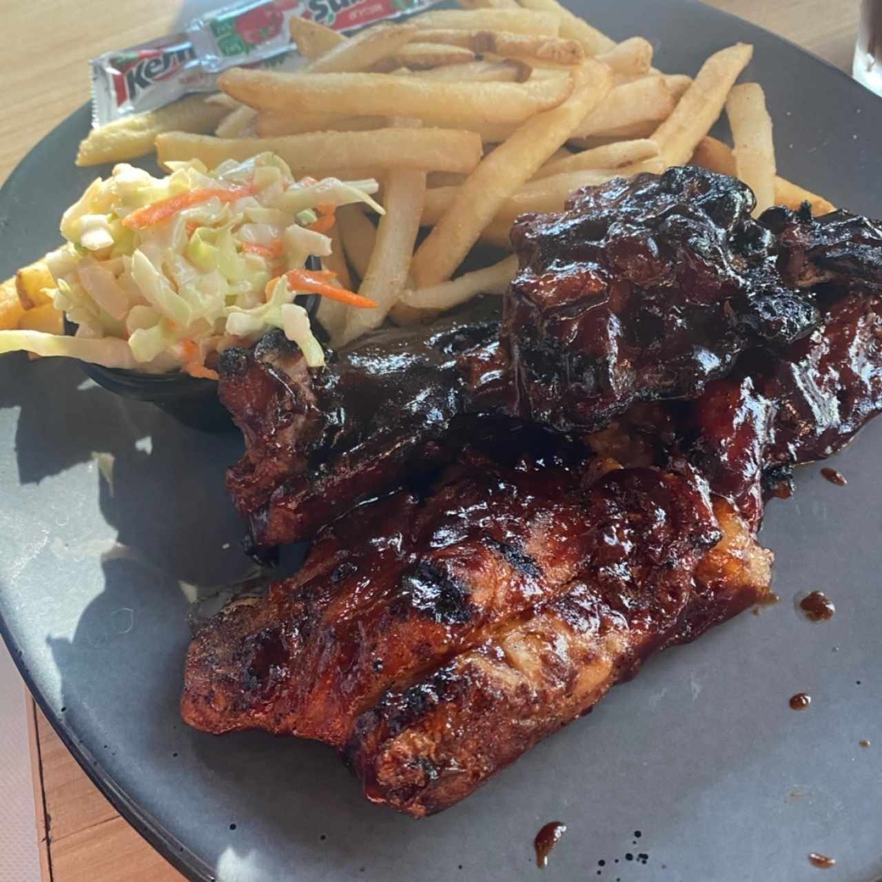 Baby Back Ribs. Basket