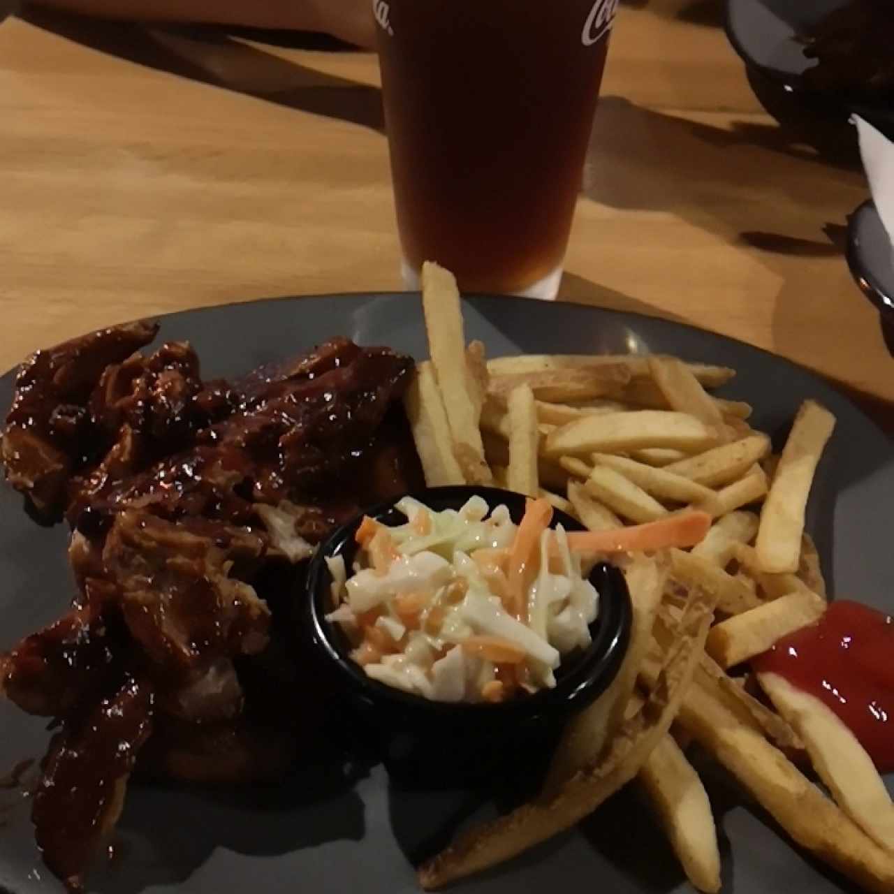 Baby Back Ribs. Basket
