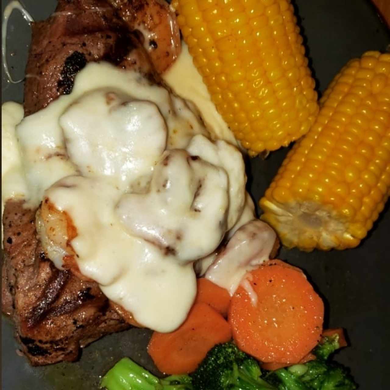 Shrimp N Parmesan Steak 7 OZ