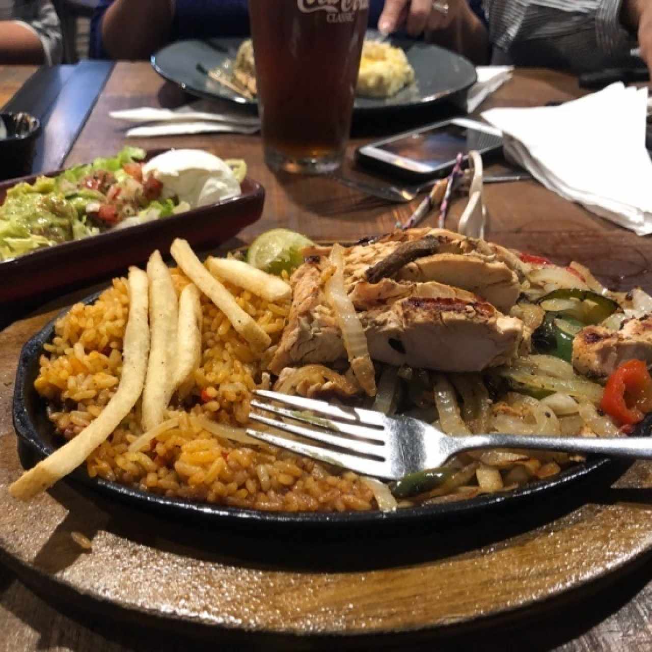 GRILL - Sizzling Fajitas Pollo