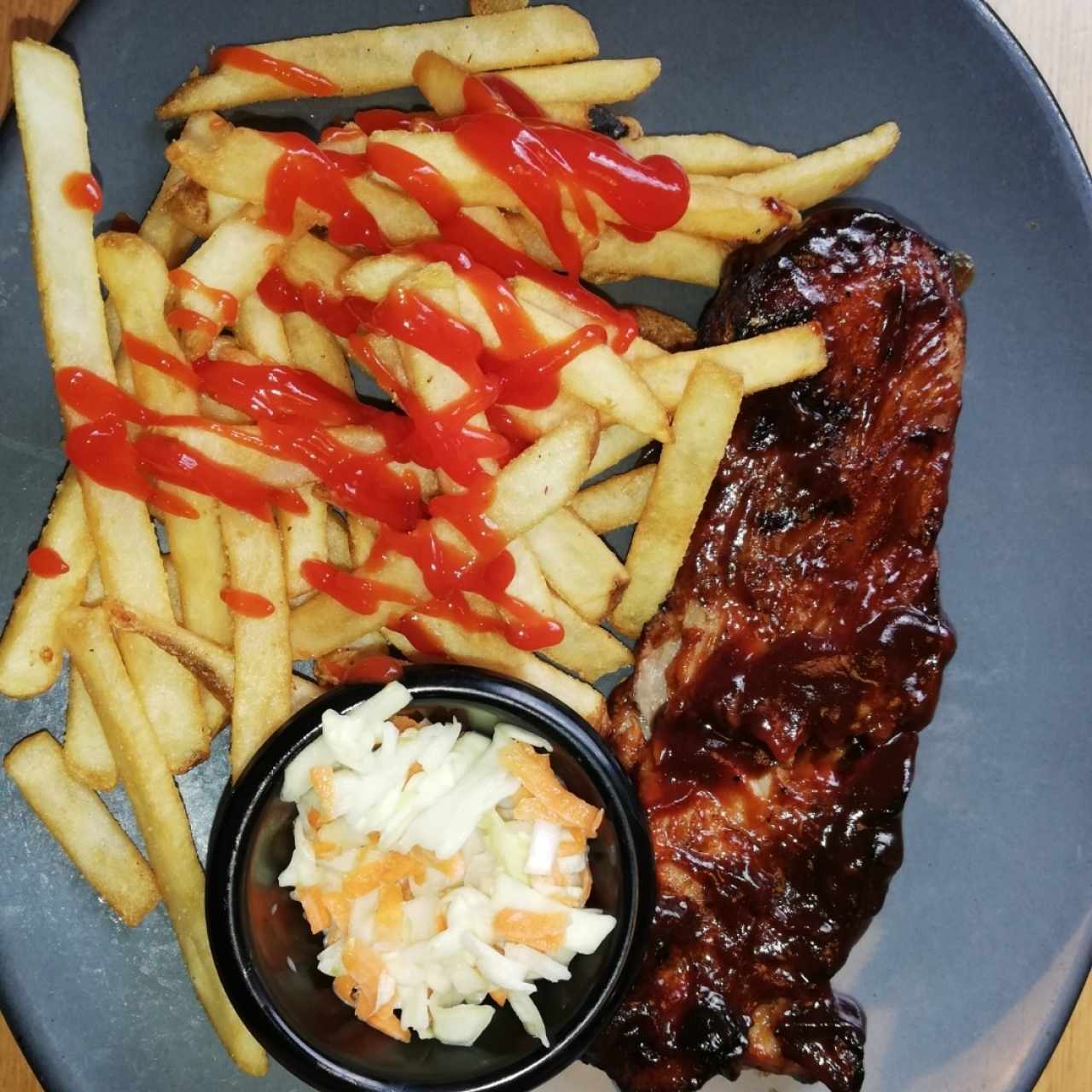 Baby Back Ribs. Basket