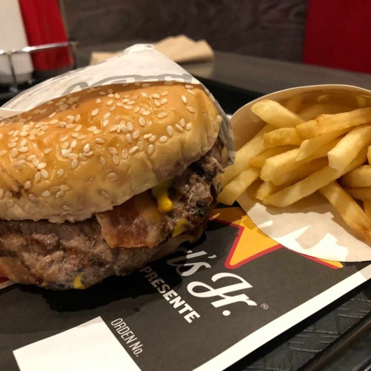 Double Western Bacon Cheeseburger