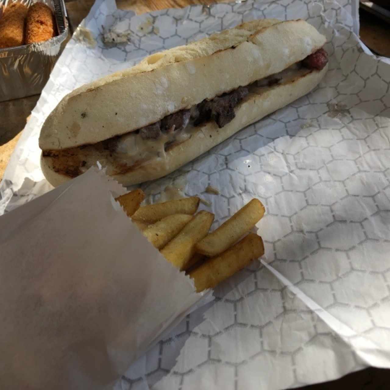 pan con carne arrachera