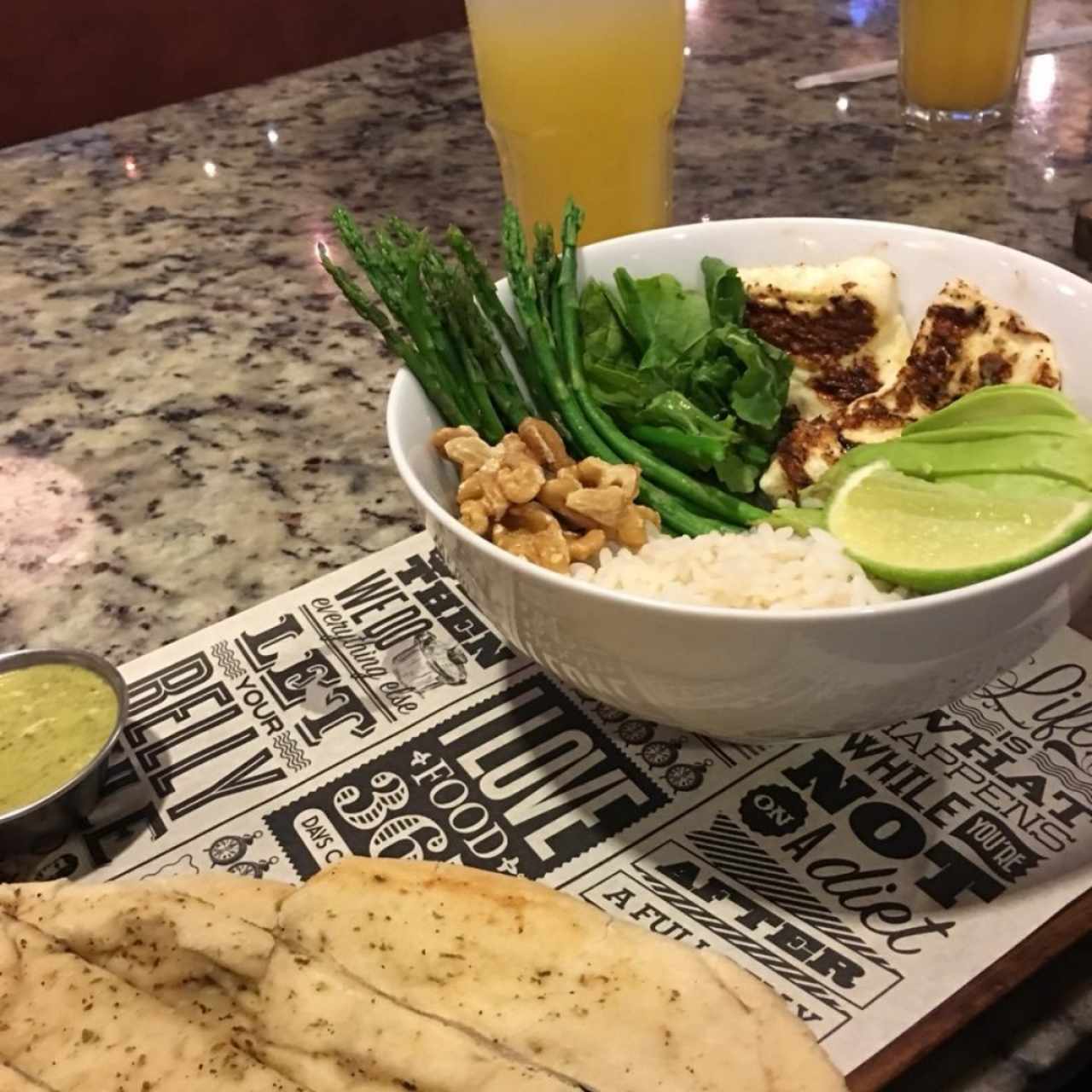 CHEAT FRIENDLY - Quinoa Esparragus