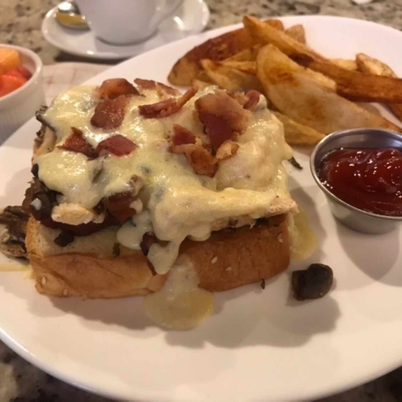 Chicken - Cheese and Bacon
