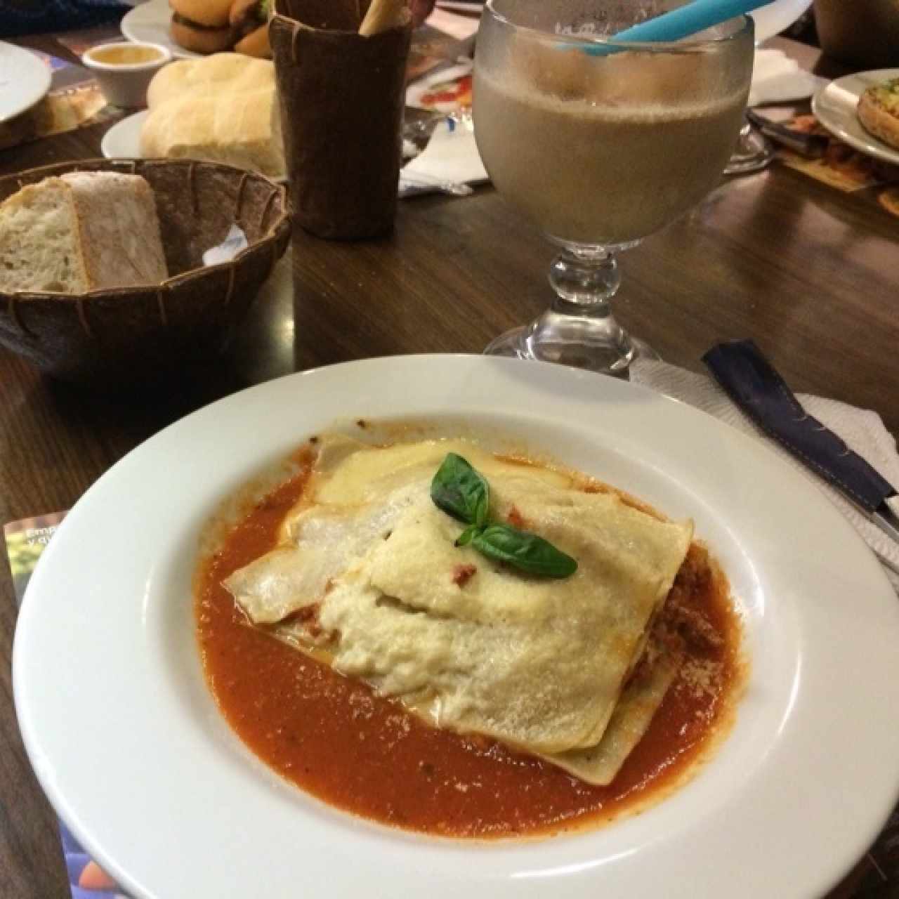 Lasagna Rosato Pesto