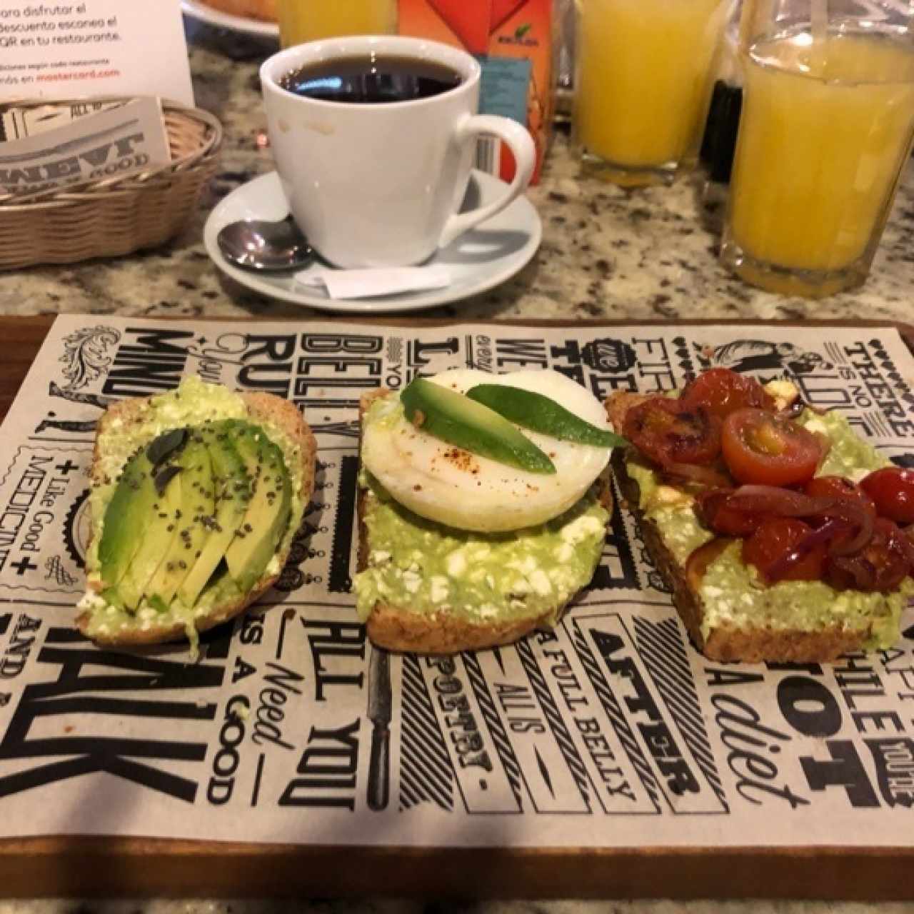avocado toast