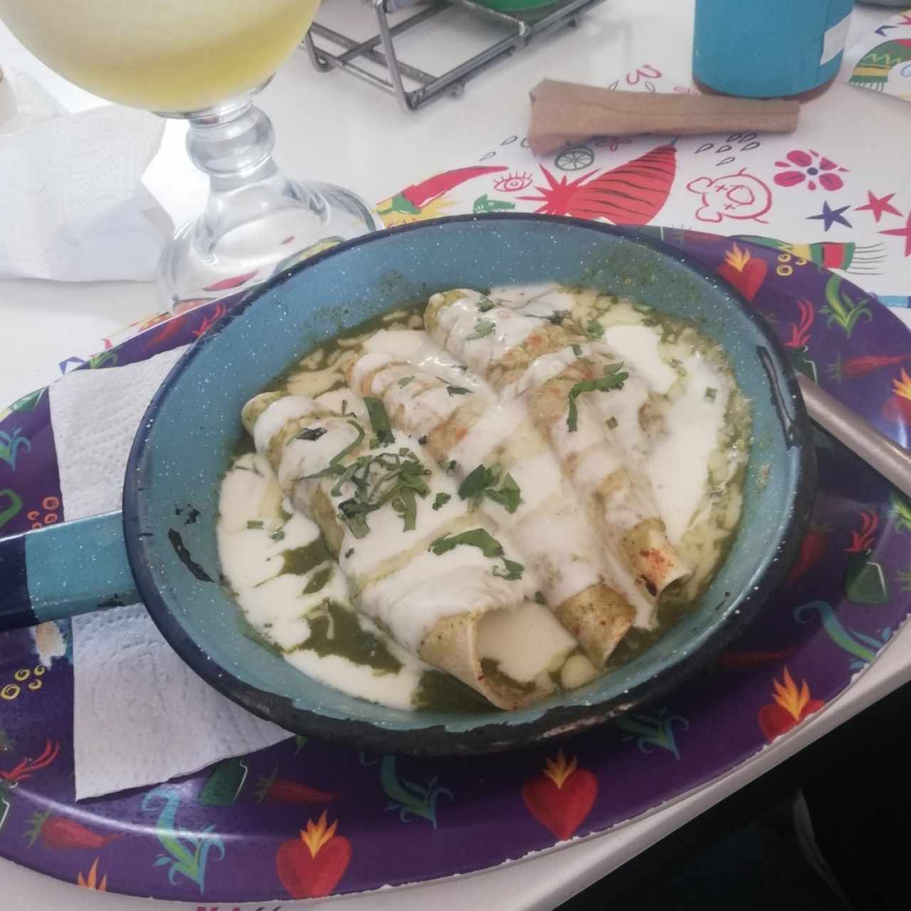 El atracón - Enchiladas