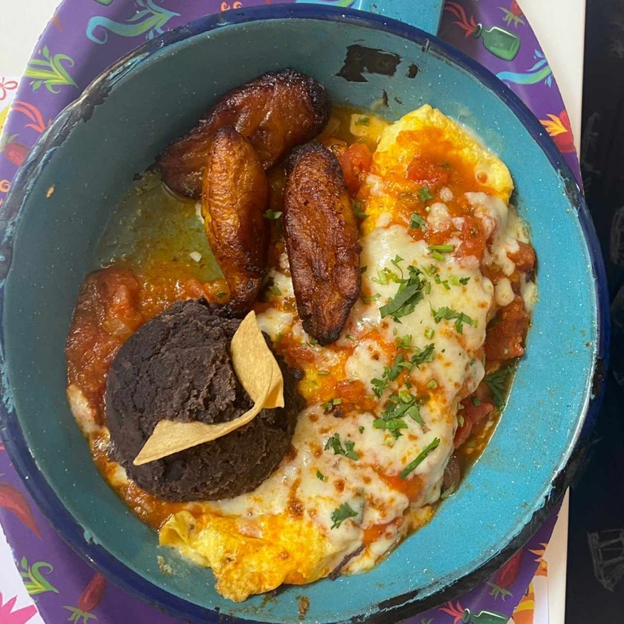 omelette a la gringa 