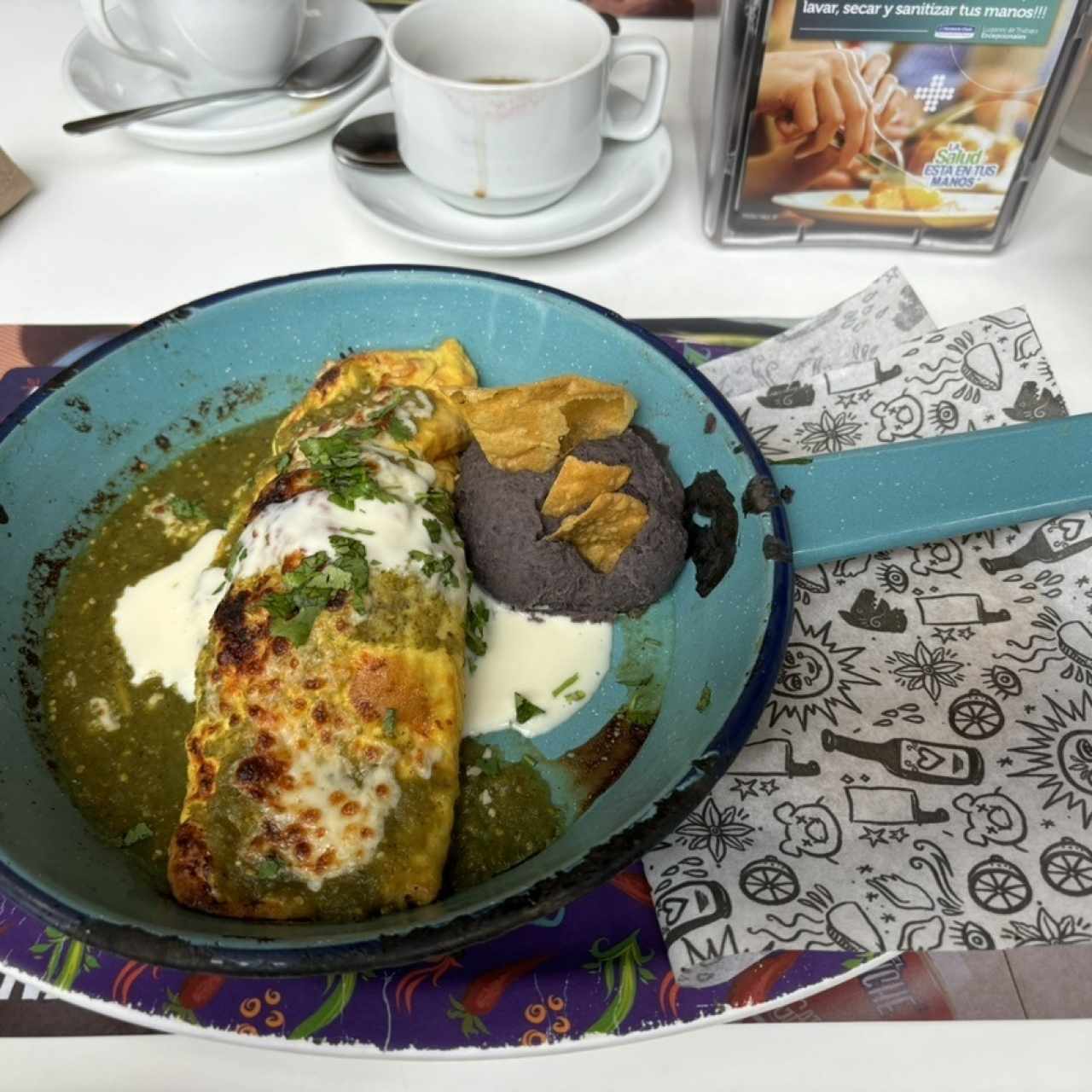 Desayuno omelete