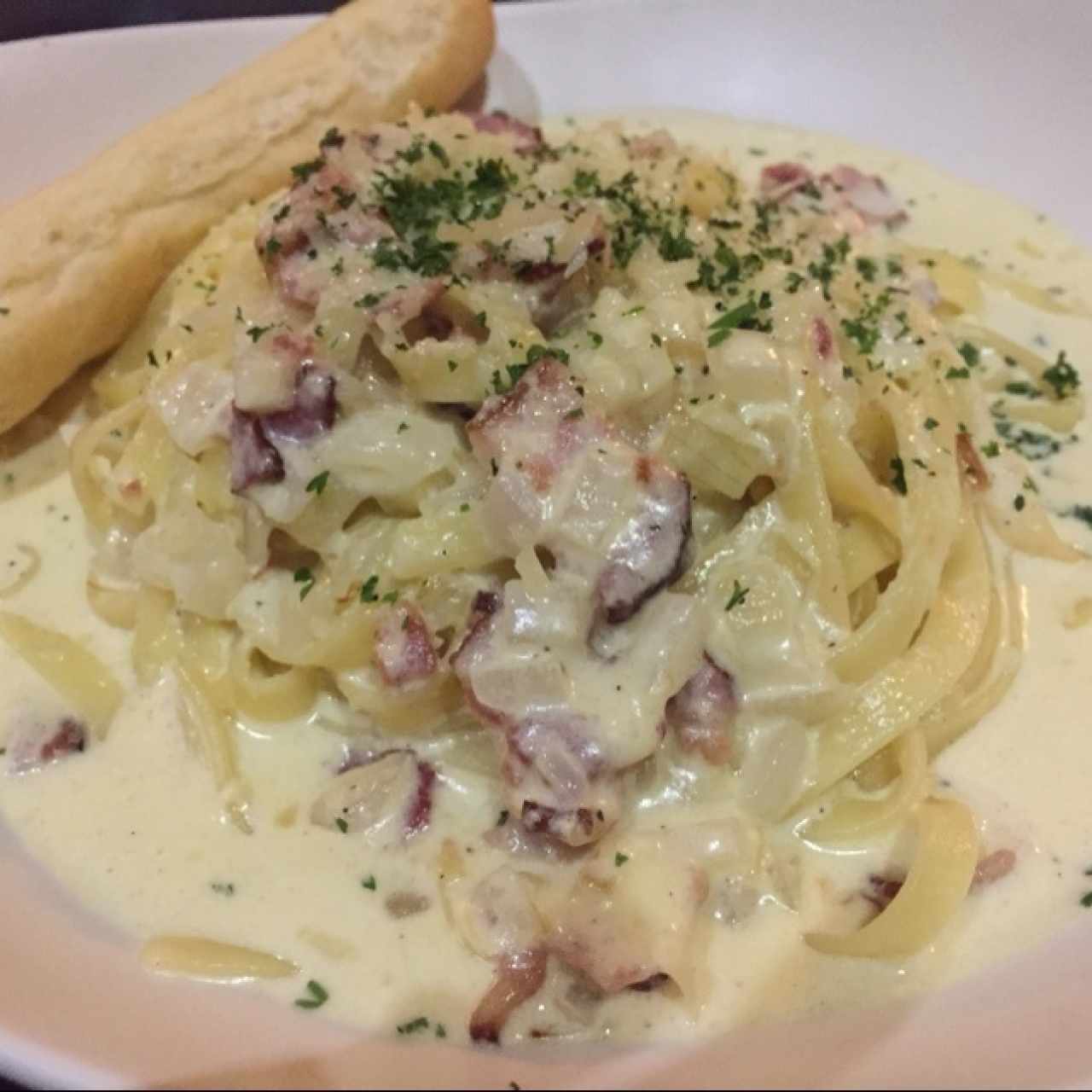 Pasta - Fettuccine Carbonara