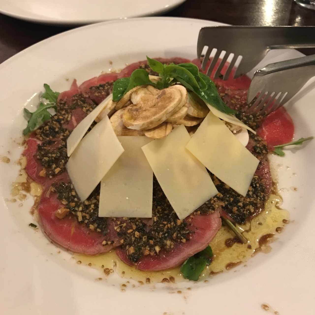 carpaccio de lomito 
