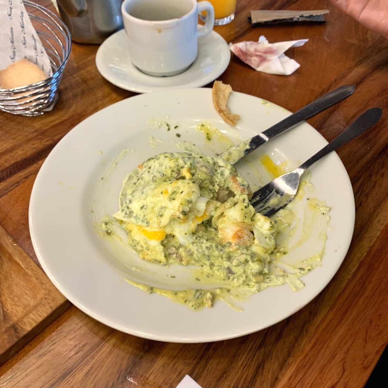 Huevos Escondidos al Estilo Florentino