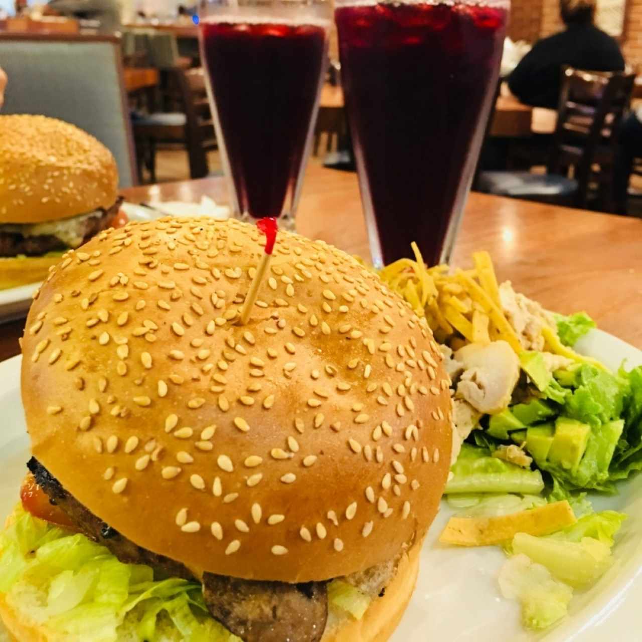 Hamburguesas - Mushroom & Swiss Burger