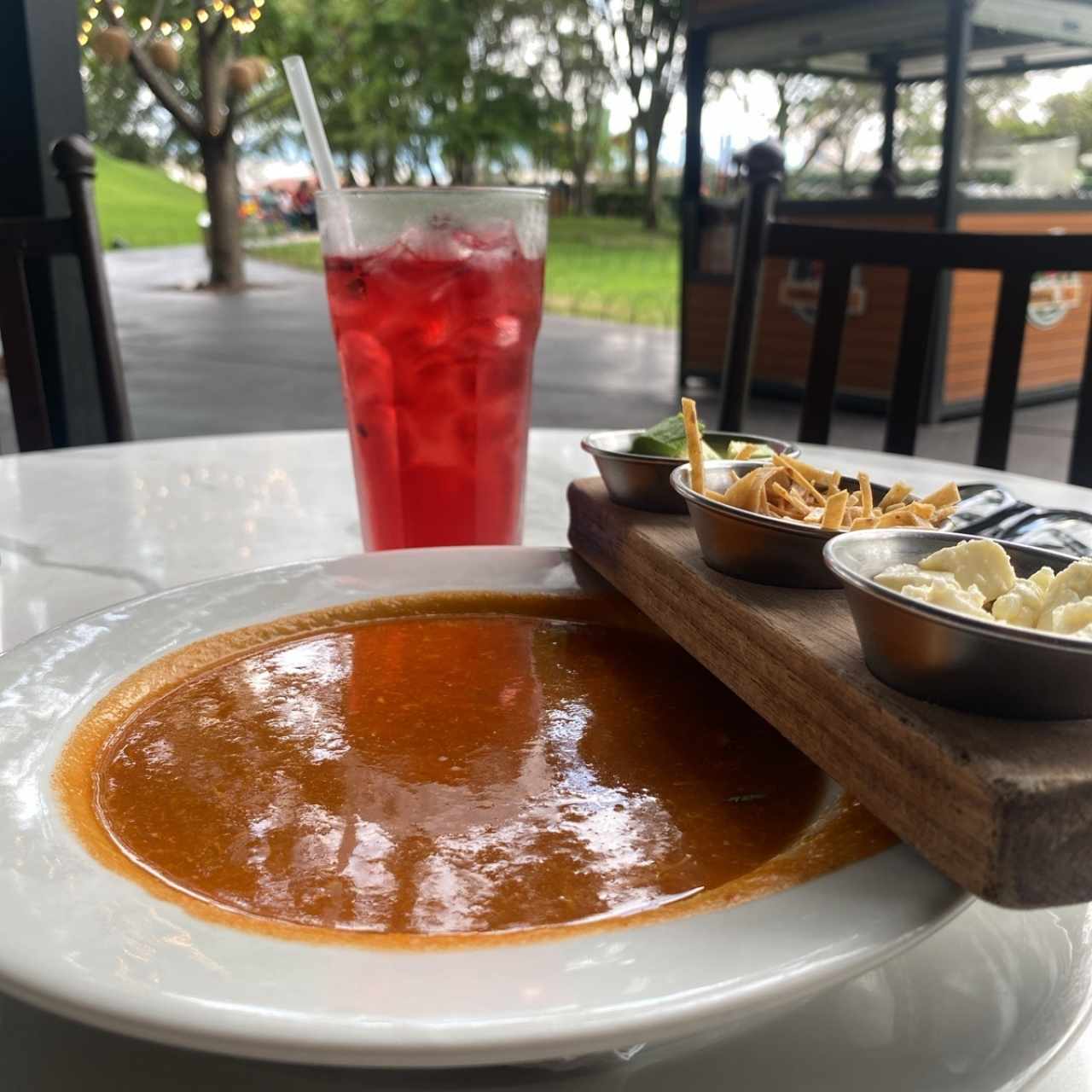 Sopa de tortilla 